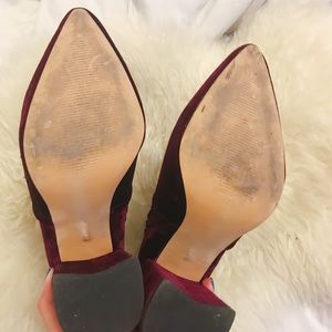 Steve Madden Shoes - Steve Madden Velvet Boots 7.5 Steve Madden Shoes - Steve Madden Velvet Boots 7.5